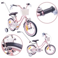 ROWEREK ROWER DZIECIĘCY DLA DZIEWCZYNKI 14 CALI SUN BABY HEART BIKE +GRATIS