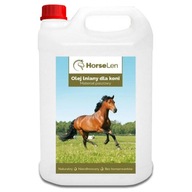 ľanový olej 5L PRE KONE HORSELEN zdravá koža srsť