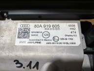 AUDI Q5 80A Bildschirm PANEL LCD Navigation ALPINE 80A919605