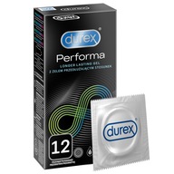 DUREX prezerwatywy PERFORMA opóźniające 12 szt.