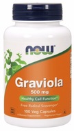 NOW Foods Graviola grawiola 500 mg 100 kapsułek