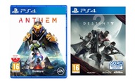 ANTHEM PL+ DESTINY 2 PL PS4 NOWE 2 GRY