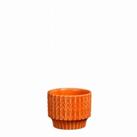 LAURIA osłonka ceramiczna pomarańczowa ø 7,5 cm - Mica Decoration