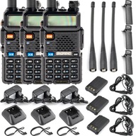 Baofeng UV-5R HTQ KRÓTKOFALÓWKA RADIOTELEFON WALKIE TALKIE SKANER VHF UHF