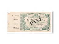 Banknot, Francja, Fourmies, 10 Francs, 1917, AU(55