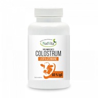 Colostrum Hovädzie kolostrum Odolnosť 60% IgG Prírodný prášok 50g NatVita