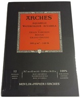 ARCHES Blok akwarelowy 300g A3 Hot Pressed 100%