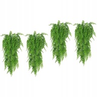 4 kusov Umelé závesné rastliny Závesné rastliny