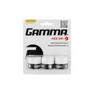 Vrchné zavinovačky suché GAMMA RZR DRI Overgrip Biele 3 ks