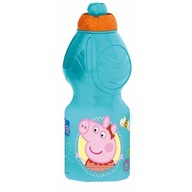 Fľaša Peppa Pig 400 ml Peppa Pig Modrý polyetylén LDPE