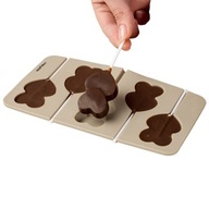 Silikónová forma čokoládových lízatiek