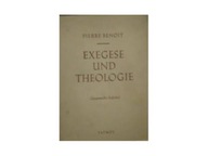 Exegeste und Theologie - P Benoit