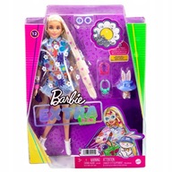 Barbie Extra Lalka Komplet w kwiatki/Blond włosy