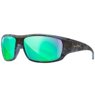 Okulary taktyczne Wiley X Omega - Captivate Polarized Green Mirror