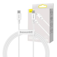 BASEUS MOCNY KABEL DO TELEFONU PRZEWÓD USB TYPU C SZYBKIE ŁADOWANIE 100W 1M