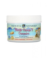 NORDIC NATURALS Nordic Omega-3 Gummies (60 gélov)