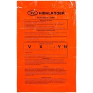 Worek wodoodporny Highlander Outdoor Rucksack Liner 50 l - Orange