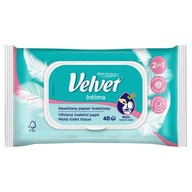 Toaletný papier VLHČENÁ intima Velvet 48 ks