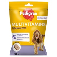 PEDIGREE Multivitamins suplementy dla psa na trawienie smak kurczaka 180 g