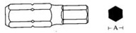 Końcówka ampulowa imbus 5x30mm 6kąt 10mm (D130H50)