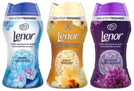 LENOR ZESTAW PEREŁKI ZAPACHOWE 3x140g SPRING + GOLD + AMETHYST