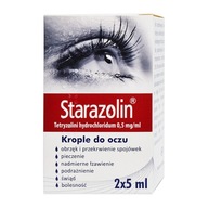 Starazolin, krople do oczu, stany zapalny, 10ml