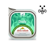 Almo Nature Daily Dorsz/Groszek 100g Pies