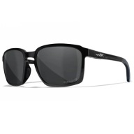 Okulary Wiley X Alfa Captivate Polarized Grey Gloss Black Frame