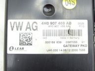 module control unit GATEWAY AUDI A6 C7 A7 4G 4H0907468AB
