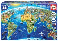 Puzzle Pamiatky celého sveta 1000 dielikov.