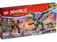 LEGO NINJAGO 71796 SMOK ŻYWIOŁU KONTRA MECH CESARZ