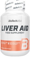 BioTech USA Liver Aid silymarín cholín selén pečeň 60 tabliet