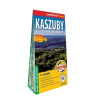 KASZUBY LAMINOWANA MAPA TURYSTYCZNA 1:50 000