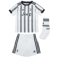 104 cm Komplet piłkarski adidas Juventus Home Mini HB0441 biały 104 cm