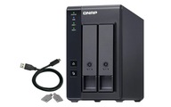 QNAP TR-002 obudowa do dysków twardych Obudowa HDD/SSD Czarny 2.5/3.5"