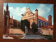 LITWA WILNO kościół św. Anny pomnik Mickiewicza