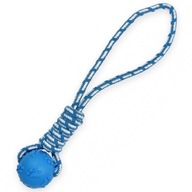 Pet Nova Hračka lopta na šnúre modrá
