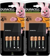 ŁADOWARKA DURACELL CEF14 + akumulatorki 2xAA 2xAAA x2