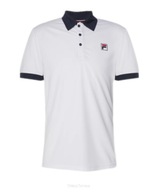 Koszulka tenisowa Fila Polo Marc biała r.M