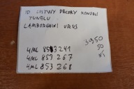 IDEALNE Moulage DECORY Console TUNELU LAMBORGHINI URUS 1