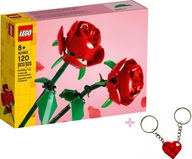 LEGO Creator 40460 Ruže + KĽÚČENKA SRDCE