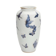 Ceramiczny wazon w stylu chińskim Przeszklony