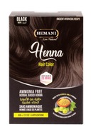 HENNA Farba: ČIERNA 100% Prírodná Ošetrujúca 6x10g Maroko Hemani