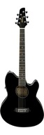 IBANEZ TCY10E-BK TALMAN DOUBLE CUTAWAY CZARNA GITARA ELEKTROAKUSTYCZNA