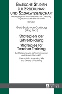 Strategien der Lehrerbildung / Strategies for