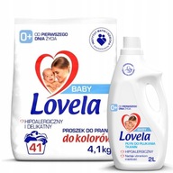 LOVELA Proszek Prania Kolor 4,1kg Płyn Płukania 2l