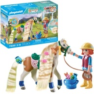 PLAYMOBIL HORSES OF ARTRFALL ELLIE SZETT LÓVAL 33 RÉSZES