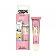 Floslek Vege Lip Care maska do ust cytrynowa odnowa 14g P1