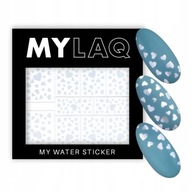 MYLAQ Vodné nálepky na nechty Stickers 3