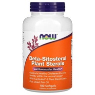 NOW FOODS Beta-Sitosterol Plant Sterols 180Kap